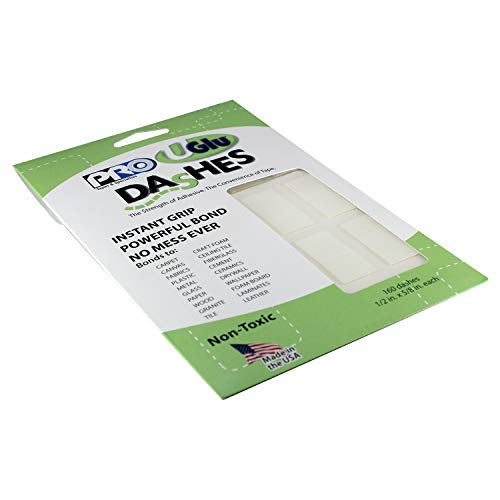 image for Pro Tapes & Specialties 306UGLU600 UGlu Dash Sheets, 1/2 in. x 5/8 in.
