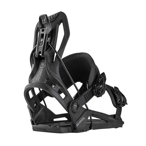 Nidecker Flow Nexus Fusion Speed Entry Bindings, Black, Large