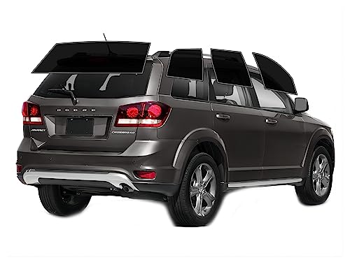 AUTOTEK Precut Windows Tint Film All Sides Cars Sun Blocking Protection Privacy Anti Shatter Glass 2 Ply Film Any Tint Shade kit for Dodge Journey 2009-2020