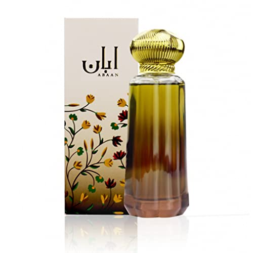 Abaan EDP spray for women 100ml By Ahmed al Maghribi | Made in Dubai | kiwi | white chocolate | Jasmine | orchid | musk | vanilla | EXTREME PROJECTION AND SILLAGE
