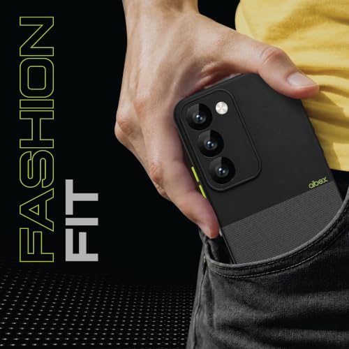 Image of AIBEX Premium Back Cover Case Compatible for Realme 16X 5G / Realme P4R 5G / Realme Narzo 100X 5G | Scratch & Drop Tested Shockproof Matte Texture Case with Soft Microfibre Lining Slim Fit