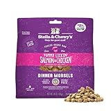 Stella & Chewy's Freeze-Dried Raw Cat Dinner Morsels - Premium Salmon & Chicken Recipe with 98% Wild-Caught & Cage-Free Protein - Natural Grain-Free Cat & Kitten Food - Made in USA - 18 oz