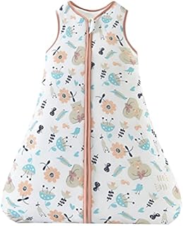Chilsuessy Baby Sleeping Sack 2.5 Tog Wearable Blanket Nursery Sleeping Bag for Infant Boys Girls Winter Baby Sleeping Bag for Newborn Toddler, Garden Bear, S/0-6 Months