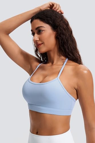Image of JOYSPELS Comfy Racerback Sports Bras for Women with Removable Pads Luxury Dupe for Workout & Daily Use, A-C Cups