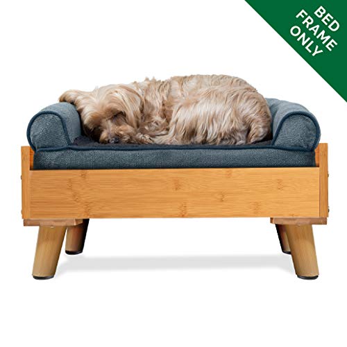 Furhaven Pet Dog Bed Frame | Mid-Century Modern Style Bed Frame Furniture