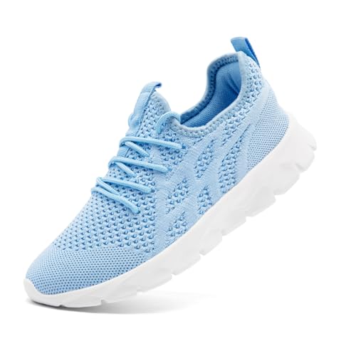 Image of DLWKIPV Womens Slip on Walking Tennis Shoes for Women Work Running Athletic Gym Sports Sneakers Lightweight Casual Shoe