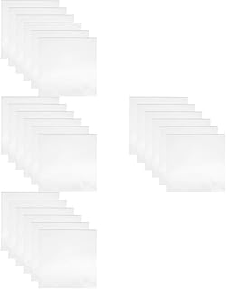 Veemoon 120 Peças Saco De Proteção De Registros Sacos De Armazenamento Transparentes Discos De Vinil Sacos De Armazenamento De Plástico Transparente Mangas De Discos De Armazenamento De