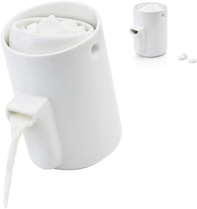 Newton Milk & Sugar Set - White