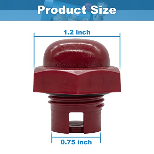 Oil Fill Cap with O-Ring Seal for Cat Pumps Pressure Washers