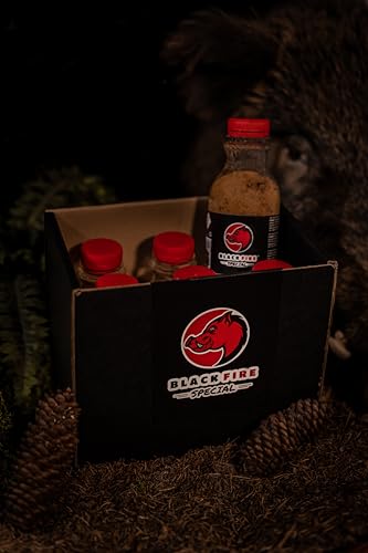Foto von Black Fire® - 6 Pack | Spezial Jagdaroma für Wildschwein und Rotwild, Aroma für die Schwarzwildjagd - (6 x 0.5 kg/Box)