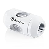 Bitspower G1/4" in-Line Filter, Deluxe White