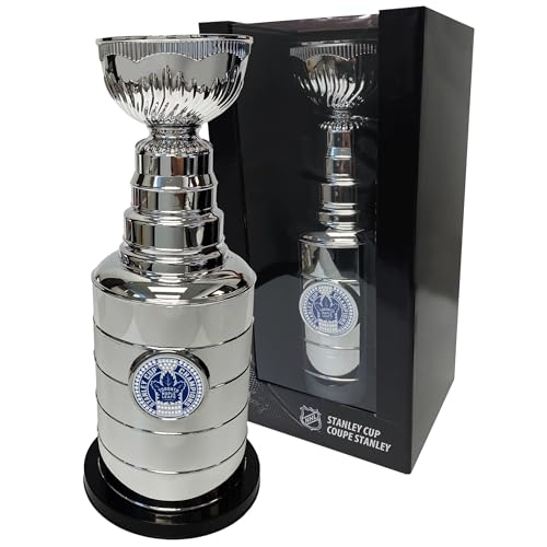 Sports Decor Toronto Maple Leafs Stanley Cup Coin Bank with Trimflexx