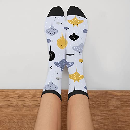 Image of Jedenkuku Novelty Fun Crew Socks Fashion Comfortable Men'S And Women'S Socks