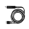 USB MIDI-kabel,USB In-Out MIDI-kabeladapter Muziek Toetsenbord Piano naar PC Laptop Interface Converter voor Toetsenbord…