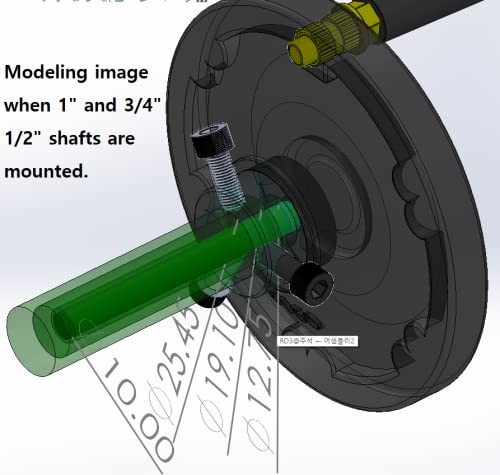 Dongyang Ind. Co., Od. 5.90" Ultimate Handwheel With Step Id, Immediately Useful As A Replacement Part For Your Machine. [Made In Korea] #TOP3