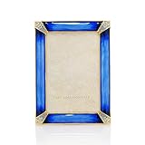 Jay Strongwater Photo Frames Leonard Pave Corner 4x6 Frame