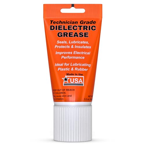 Klear Concepts Dielectric Grease, 3.3 oz, Technician Grade Silicone Electrical Grease for Spark Plugs & Connectors, Protects Against Salt, Dirt & Corrosion, Made in USA