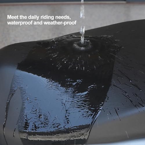 Protector solar PU para asiento de moto universal y scooter 4
