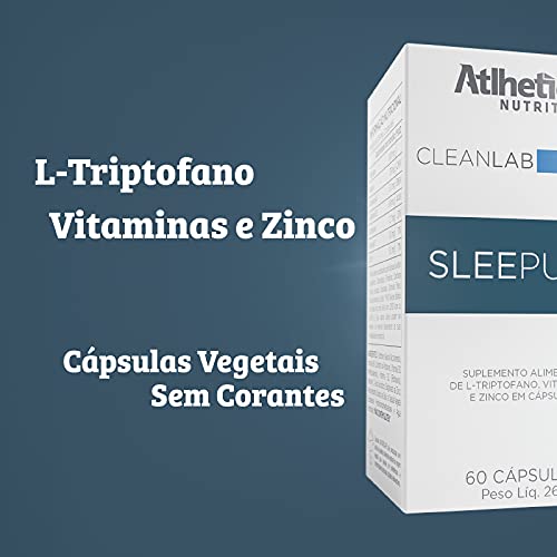 Sleepure, Athletica Nutrition, 60 Cápsulas