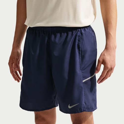 Image of Nike Mens Miler Dri Fit Brief Lined Running Shorts