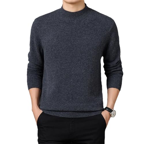 Pull col montant homme en maille premium pour l'hiver élégant