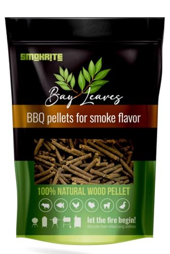SMOKRITE: Bay Leaves Wood Pellets for Smoker Grills