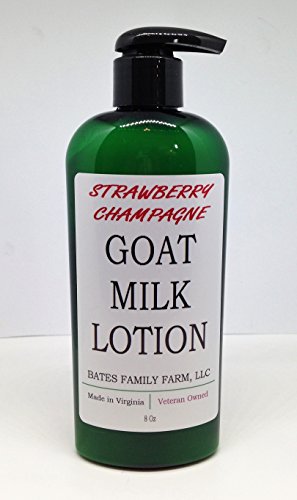 Bates Family Farm Goat Milk Lotion (Strawberry Champagne Fragrance)