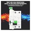 RCD RCCB Type AC Self-Reclosing Device Differential Circuit Breaker 2P 230V 6KA 63A 30mA