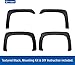 Tyger Auto TG-FF6C4298 for 2007-2013 Chevy Silverado 1500 5.8' Short Bed (NOT for Sierra) | Excl. 2007 Classic models | Paintable Fine-Textured Matte Black Factory Style Fender Flare Set, 4 Piece