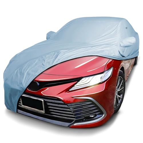 Image of iCarCover Premium Car Cover for 1992-2026 Toyota Camry Heavy Duty Waterproof All-Weather Automobiles Custom Fit Indoor Outdoor UV Snow Protection Covers with Straps and Bag