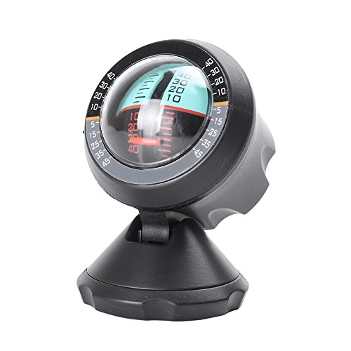 SIKUAI Car Vehicle Inclinometer Lever Tilt Indicator Gradient Balancer Upgrade Downgrade Slopemeter Finder Tool Replacement For Off-road Vehicle and Self-driving Travelling
