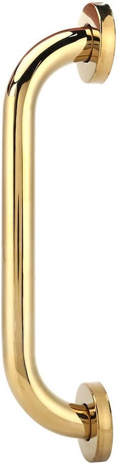 30cm Stainless Steel Shower Grab Bar, Gold Finish, Wall Mounted Safety Hand Rail for Bathtub and Shower, 11.8 Inch