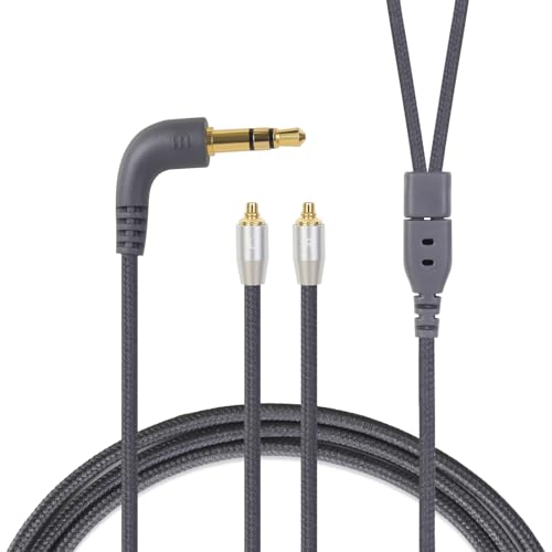 3APLUS HBC13 ���P�[�u�� IE300�p �C���z���P�[�u�� 3.5mm 4�c �����xOFC�⃁�b�L SENNHEISER(�[���n�C�U�[)�ɓK������ IE300/IE600/IE900�C���z���ɑΉ� L���^ 120cm