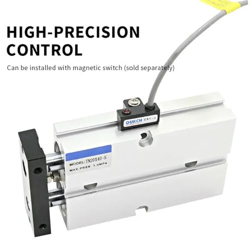 Cylindre pneumatique compact TN20 pour espace restreint - 4