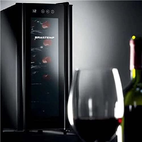 Adega Climatizada Brastemp 12 Garrafas All Black Preto BZC12B 220V