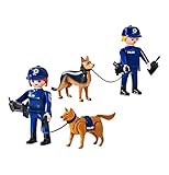 playmobil verkehrserziehung 2x Einsatzkräfte Polizisten Playmobil 9395 Bundespolizei - Hundestaffel .