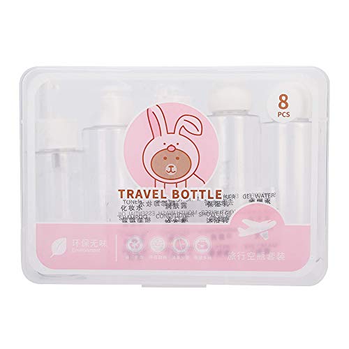 Preisvergleich Produktbild Plastikflaschen Dekaim Travel Leere Kosmetikflaschen Reiseflaschenset für unterwegs