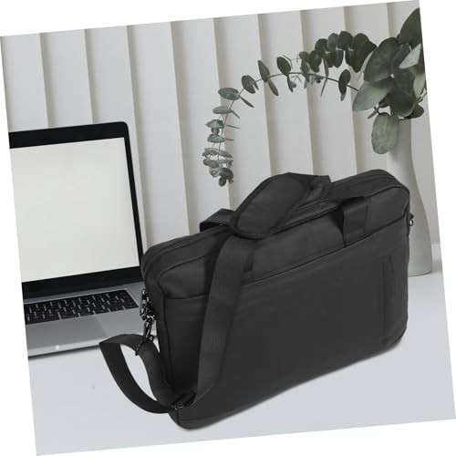 Bolso acolchado Kisangel negro para proteger el portátil a diario 4