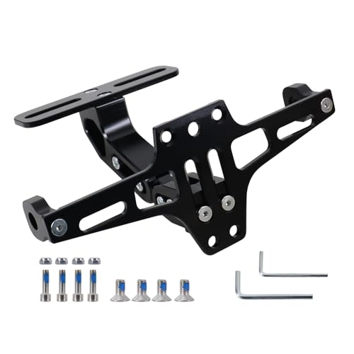 Image of Universal Motorcycle License Plate Bracket Fender Eliminator Kit Universal Motorcycle Tail Tidy Motorcycle License Plate Holder Mount