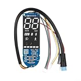 Instrumenten-Display für Ninebot F30 für F40 Roller, nahtlose Integration, kabellose Konnektivität, klarer visueller Ausgang, verbesserte Sichtbarkeit, benutzerfreundlich (blau)