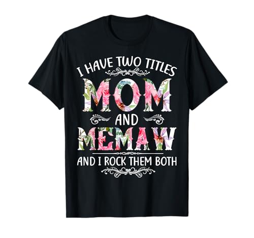 Regalo divertido para el día de la madre con texto en inglés "I Have Two Titless" Camiseta
