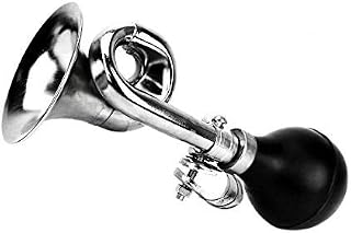 Timoo Bicycle Bell, Metal Squeeze Bugle Bike Horn for Adults