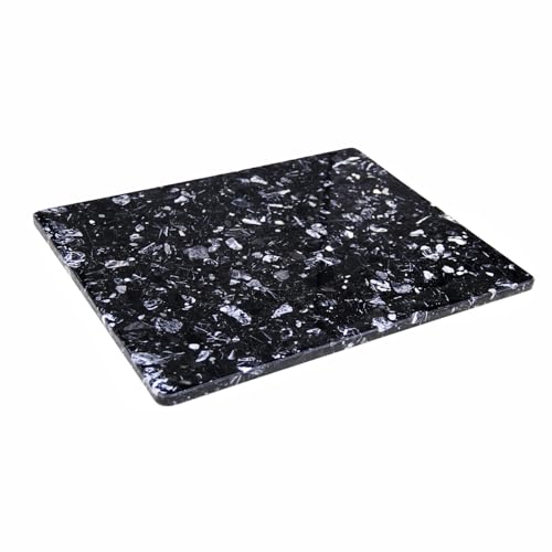 Tabla de cortar de mármol rectangular 40x30x1.3 cm miniatura 1