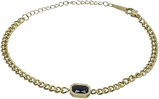 Stainless Steel Simple Bracelet With Circle For Girl - Gold Black