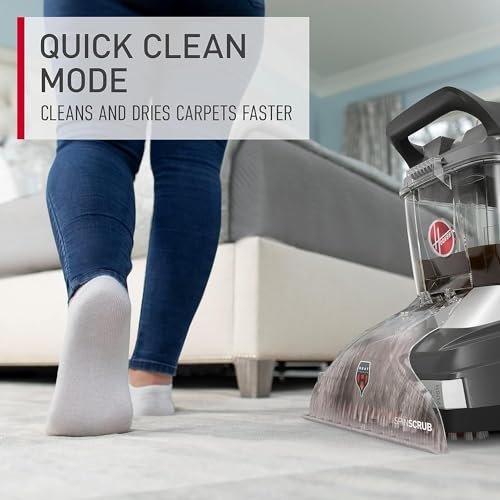 Image of Hoover PowerScrub XL Pet Carpet Cleaner Machine, Deep Cleaning Carpet Shampooer, FH68050 + 64 oz Everyday Cleaner Solution, AH31924