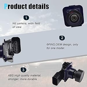 The Rear View Mirror Assist Camera is Only Compatible with 2011-2015 Ford Explorer Rear View Mirror Backup Camera OE Number BB5Z-19G490-A — photo 3 of 6