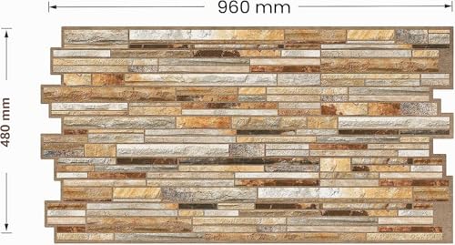 Paneles de pared 3D dorados para salones y dormitorios modernos pack de 10 unidades 3