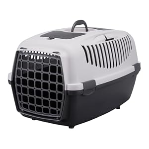 Trixie Capri Pet Carrier, Dark Grey (24x16x15-inch)