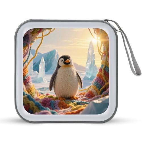 Étui pour 40 CD portable en laine pour écouter vos musiques en voiture
