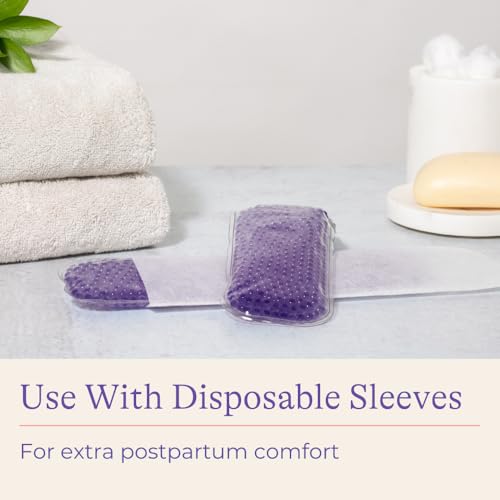 Image of Lansinoh Hot and Cold Postpartum Pads - Reusable Perineal Ice Packs for Postpartum Recovery, Labor & Delivery Essentials, 2 Count